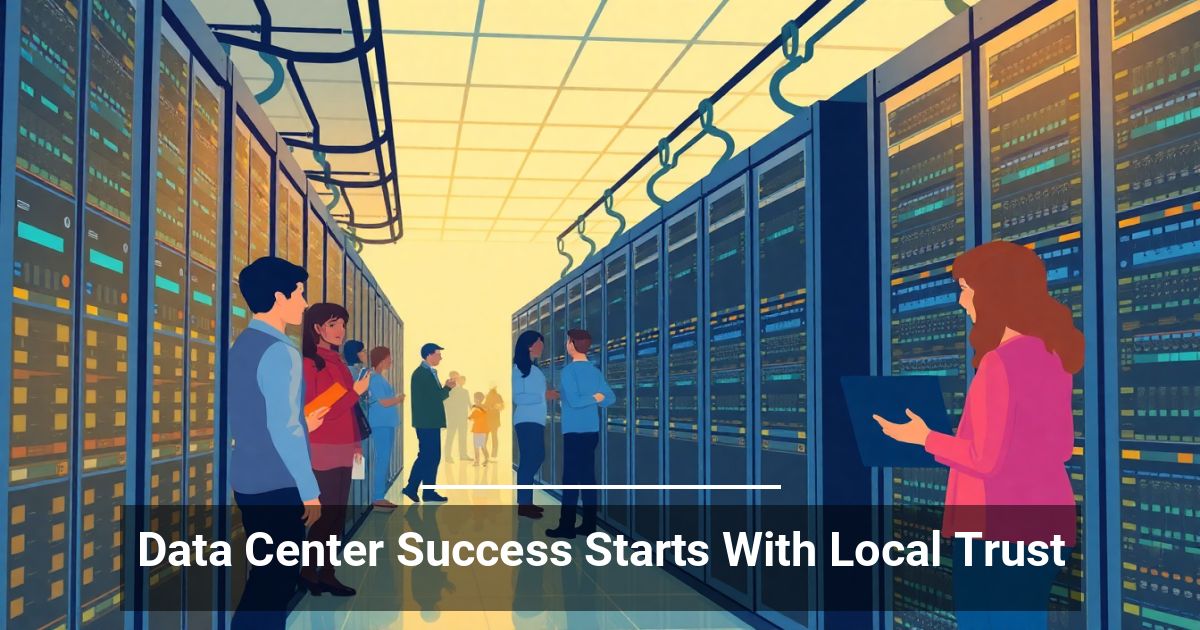 Data Center Success Starts With Local Trust